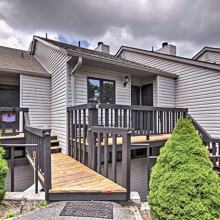 Beech Mountain Condo With Balcony, Walk To Resort! Екстер'єр фото