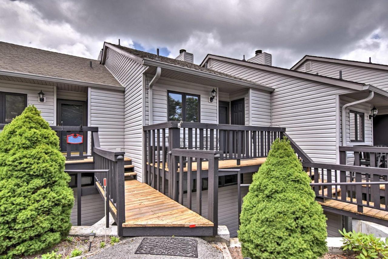 Beech Mountain Condo With Balcony, Walk To Resort! Екстер'єр фото