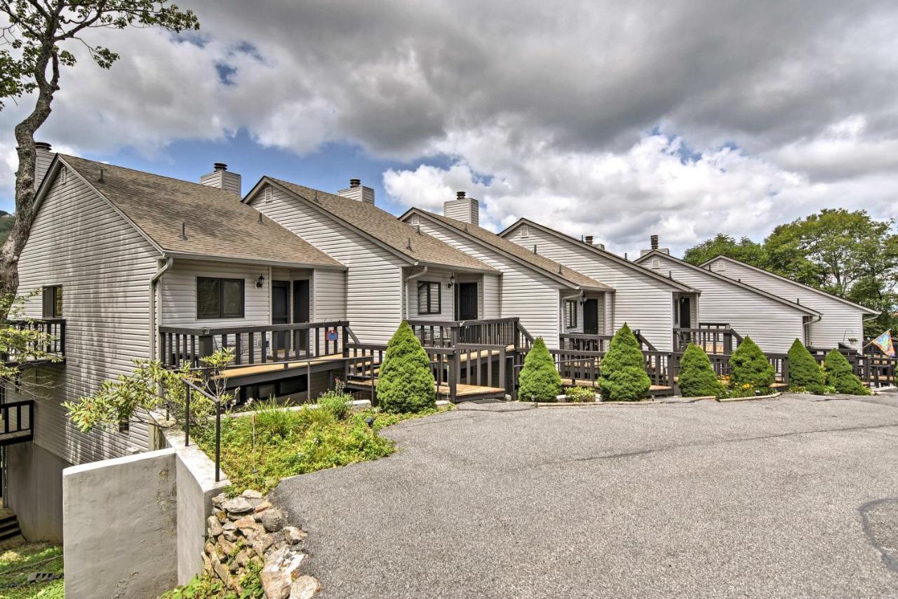 Beech Mountain Condo With Balcony, Walk To Resort! Екстер'єр фото